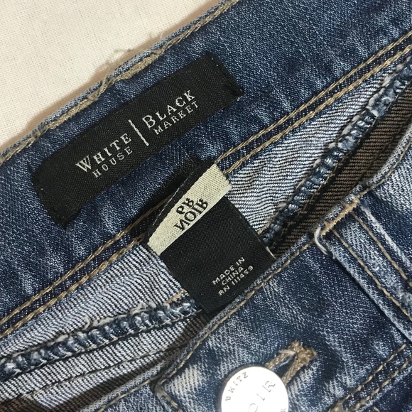 White House Black Market Noir Jeans - Picture 4 of 4